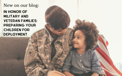 In honor of military and veteran families: Preparing your children for deployment